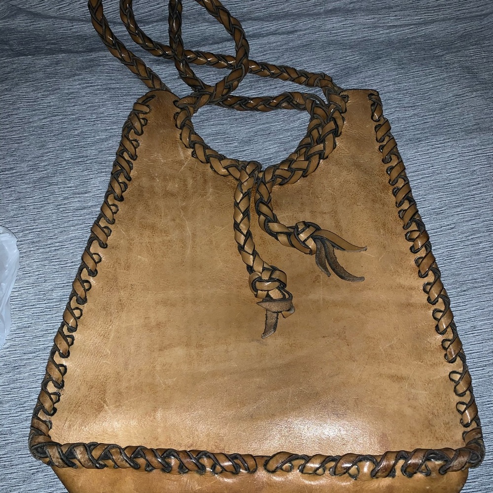 Vintage leather purse